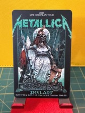 Metallica FANCARD M72 European Tour 06.19.2026 Dublin, Ireland Aviva Stadium POP picture