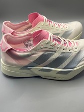 adidas WMNS Adizero Adios Pro 4 Core White Silver Metallic JQ4446 Women's Size picture