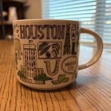 Starbucks Houston Texas 2018 Been There Series Collection 14 oz Coffee Mug (EUC) picture