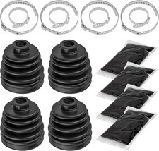 Caltric 2 Rear Axle Inner And Outer CV Boot Kits Compatible with Polaris...  picture