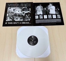 VIRULENCE If This Isn't A Dream LP white vinyl RSD reissue hardcore Fu Manchu picture