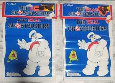Vintage 1988 C.A. Reed The Real Ghostbusters 8 pack Party Bags Lot of 2 New Nos picture