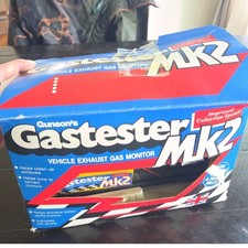 Gunson Gastester MK2 CO Exhaust Gas Analyzer Vehicle Vintage Blue Made in UK picture
