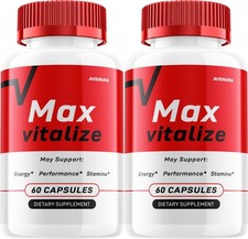 (2 Pack) Max Vitalize for Men Capsules – MaxVitalize Advanced Formula Pills picture