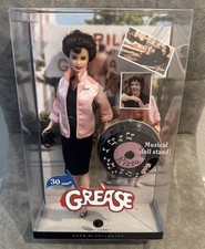 GREASE Cheerleader RIZZO Barbie Doll 30 Year Anniversary Pink Label M0681 (NEW) picture