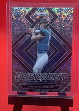2021 Panini Prizm - Emergent Trevor Lawrence #E-1 No Huddle Prizm (RC) picture