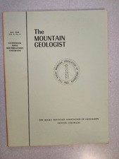 Mountain Geologist Guidebook Issue Southeastern Colorado Oil Gas Exploration VG picture