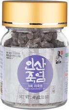 INSAN Korean Bamboo Salt 9X Roasted Purple Premium Mineral Salt Crystal 60g picture