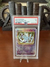 2002 Pokemon Legendary Collection Mewtwo Reverse Holo #29/110 PSA 1 picture