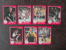 1985 Star Basketball All-Rookie 7/11 Starter Card Set -Sam Perkins, Kevin Willis picture