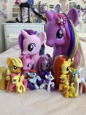 Hasbro My Little Pony Mixed Lot 10+ Figures Twilight Starlight Rarity Rainbow  picture
