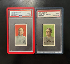 1909-11 T206 Ty Cobb Portrait & Cy Young Portrait Piedmont 350 Bundle picture