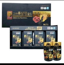 Korean 6 Year Black Ginseng Extract Gold Geum Song 240g x 4 bottle 960g picture