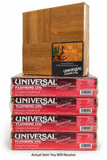 NEW 5 PACKAGES - Universal Flooring Ltd. Genuine Hardwood Parquet Tiles picture