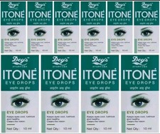 10pc x ITONE Eye Drops 10ml each Herbal Ayurvedic Eye Wellness picture