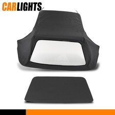 Fits 86-93 BMW E30 E36 325i 318i Convertible Soft Top Replacement & Clear window picture