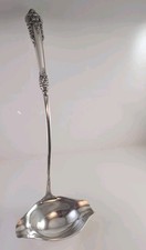 Wallace Grande  Baroque Original Sterling Handle Punch Ladle Double Spout  picture
