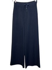 Spanx black AirEssentials wide leg pants size MT medium tall air essentials picture