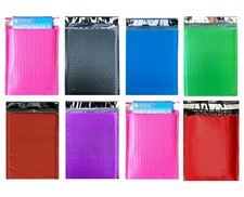 #0 6x10, 6.5x10 Colors Poly Bubble Mailers Padded Envelopes Shipping Bags X-Wide picture