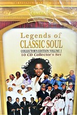 Legends of CLASSIC SOUL, NEW 10 CDS,The Dells,Chi-Lites,Delfonics,Melba Moore picture