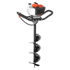 Post Hole Digger 43cc Gas Powered Earth Digger with 8