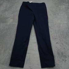 Talbots Pants Womens 6 Petite Blue Chatham Slim Ankle Pant NWT picture