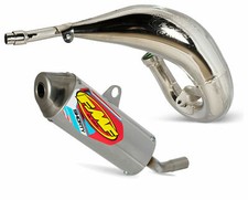 FMF Chrome Fatty Exhaust Pipe w/Shorty Silencer 22-26 Yamaha YZ125 YZ125X YZ 125 picture