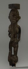 Dogon Female Figure Statue Large Wooden Music Instrument Mali Very Rare Read picture