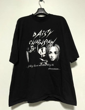 Vtg Daisy Chainsaw Band In Tour Cotton Black All Size Unisex Shirt picture