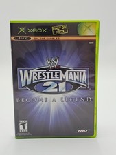 Microsoft Xbox WWE Wrestlemania 21 CIB Cleaned & Tested picture