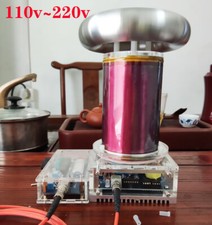 DIY music Tesla coil SSTC high frequency generator ignition lightning 110V~220V picture