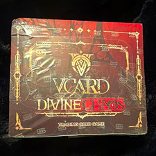VCard set 3:Divine Chaos Limited Booster Box New Sealed~ in Hand ships now picture