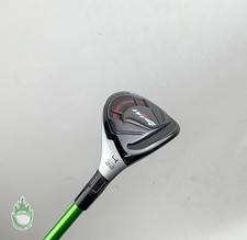 Used RH TaylorMade M4 Rescue 4 Hybrid 22* 65g Regular Flex Graphite Golf Club picture