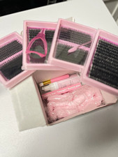 YIDUO DIY Lash Extension Kit Black Natural Handmade Cluster Lashes 5ml picture
