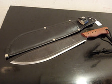 Rare Fiddleback Forge-Andy Roy  1 of 1  Forged BushCraft Machete.  17.5'' Long. picture