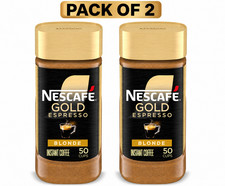 Nescafe Gold Espresso Blonde, Instant Coffee, 3.5 oz (Pack of 2) picture