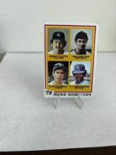 1978 Topps - Rookie Shortstops Paul Molitor, Alan Trammell, Fair(crease)#707 picture