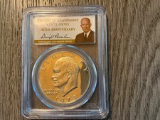 1973-S Eisenhower Dollar Silver Proof PCGS PR69DCAM San Francisco $1 picture
