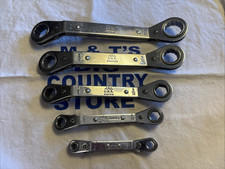 Mac Tools USA 5pc SAE Offset Ratcheting Box Wrench Set 1/4