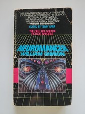 1984 NEUROMANCER 1ST EDITION 2ND PRINT PAPERBACK WILLIAM GIBSON ACE SCI FI BOOK picture