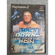 WWE SmackDown Here Comes the Pain PS2 PlayStation 2 Game Complete CIB SLUS-20787 picture