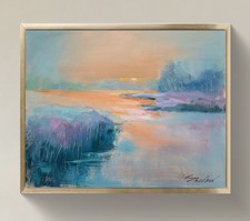 Original Impressionist Painting on 14x11 inch Canvas - Signed by the Artist picture