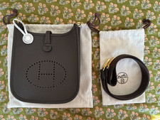 BRAND NEW Hermès Mini Evelyne TPM 16 – Ébène color bag / Gold Hardware picture