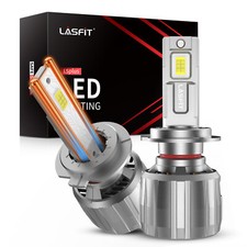 2x Lasfit LSplus H7 LED Headlights Bulb Low Beam 6000K Extra Bright Cool White picture