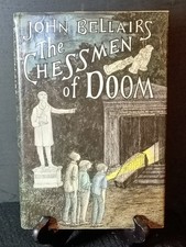 The Chessmen of Doom John Bellairs 1989 1st Ed. 1st Printing HC DJ Edward Gorey  picture