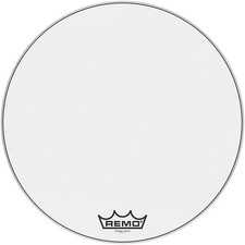Remo Powermax 2 Ultra White Crimplock Bass Drum Head 28 in. picture
