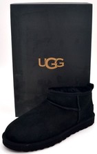 UGG Mens Classic Ultra Mini Mini Boots | Black | 1137391-BLK | Authentic New picture