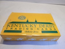 1992 KENTUCKY DERBY CARDS Unopened Box - 24 Packs HORSE STAR Cards - NEW RARE picture