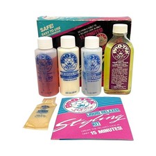 Vintage Pro-Tek Vigorol Liquid Hair Relaxer Kit Regular 2 oz NOS picture