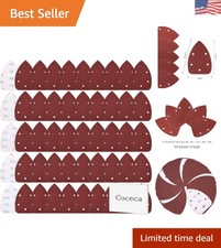 Professional Aluminum Oxide Sanding Pads, 50pcs in Multi-Grits for Versatile Use picture